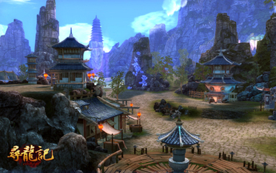 夢工廠3D神話新游《尋龍記》截圖首曝，新浪游戲網(wǎng)站設(shè)計(jì)解析